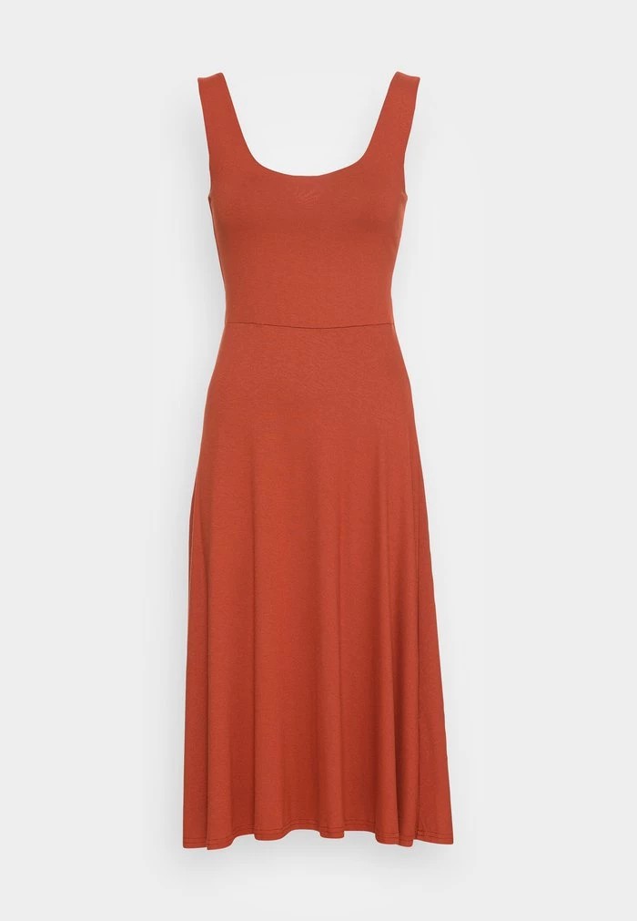 Peignoir ANNA FIELD Anna Field Wide Strap Fit Midi Dress Marron Femme | ZFP-6298463